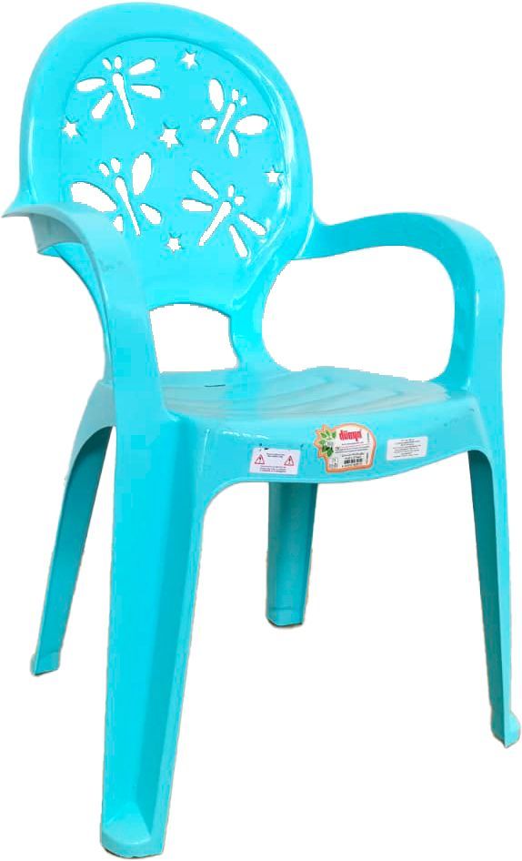 WEBHIDDENBRAND Detská stolička (365 x 360 x 586 mm), tyrkysová